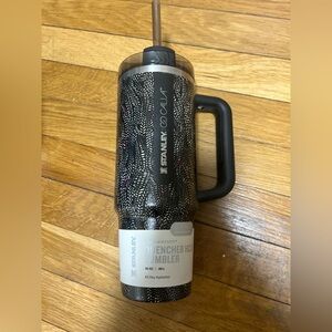 Stanley x Calia Collab Black Speckled Quencher Tumbler with Handle